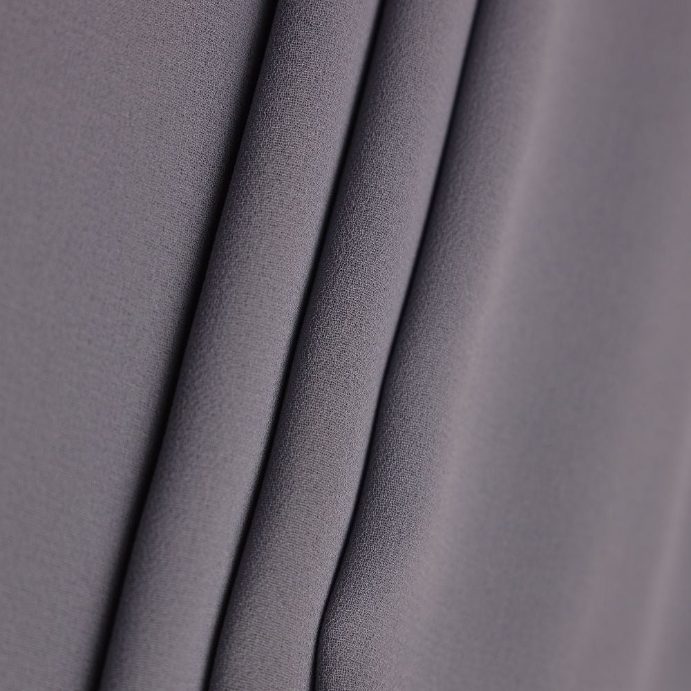 Plain Georgette - Ash