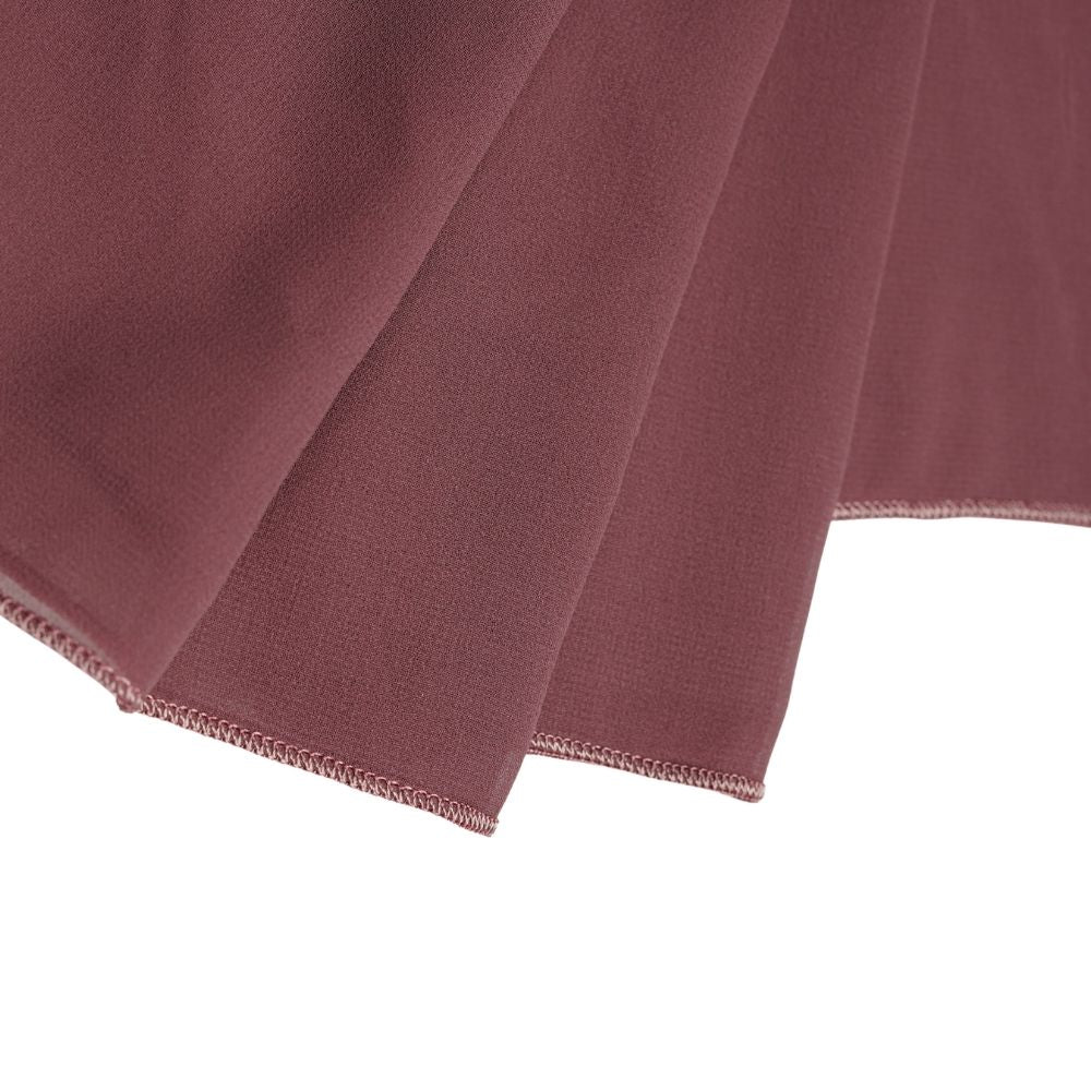 Plain Georgette - Mulberry