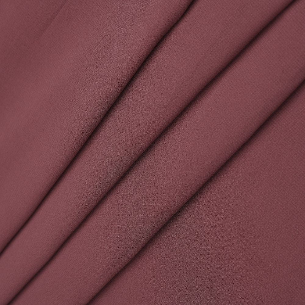 Plain Georgette - Mulberry