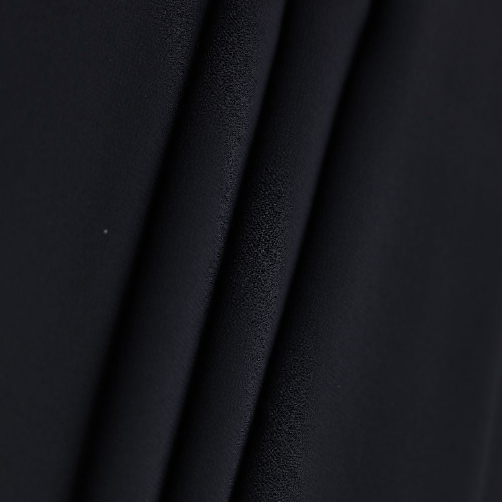 Plain Georgette - Onyx