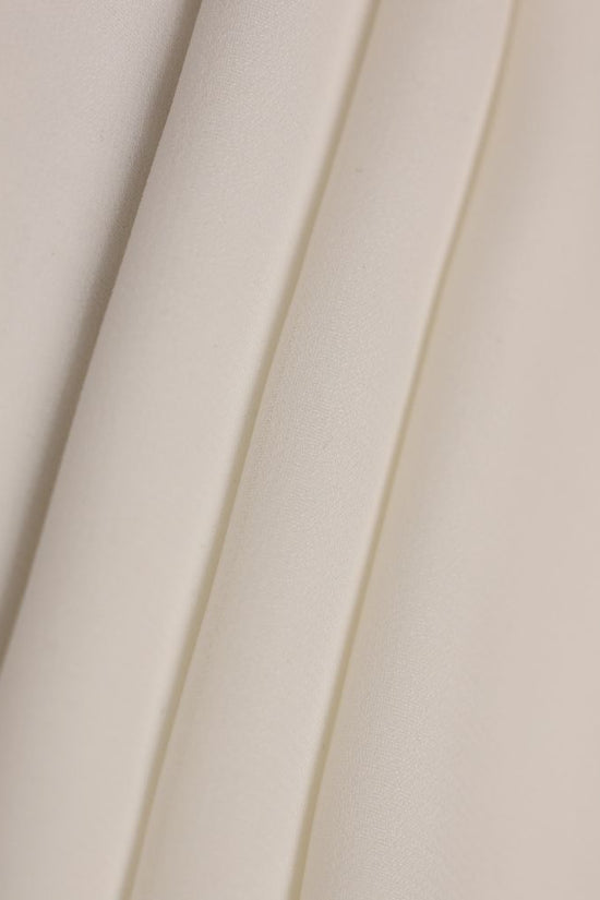 Plain Georgette - Snow
