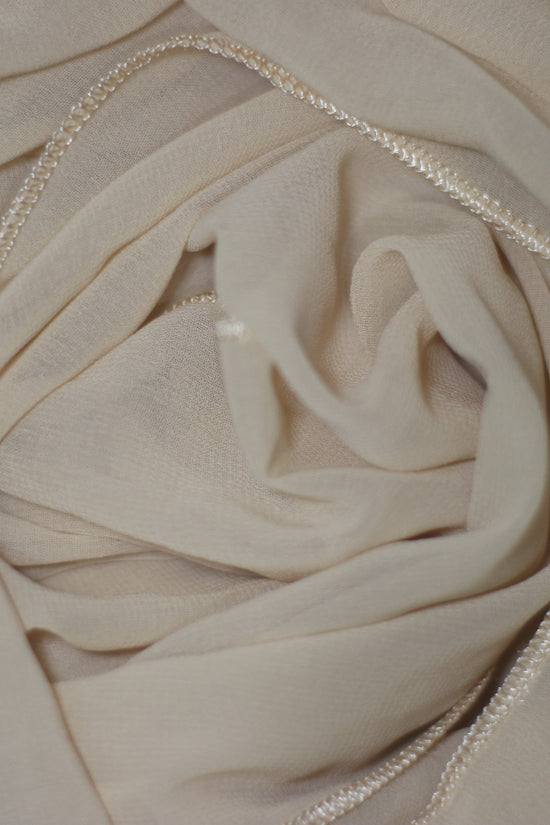 Vanilla Cream – Premium Georgette Hijab