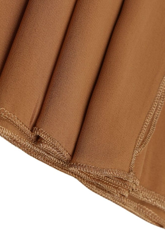 Plain Georgette - Latte
