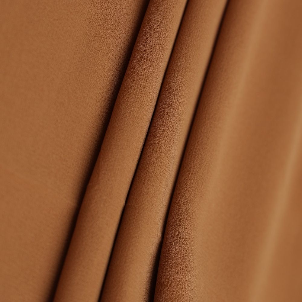Plain Georgette - Latte