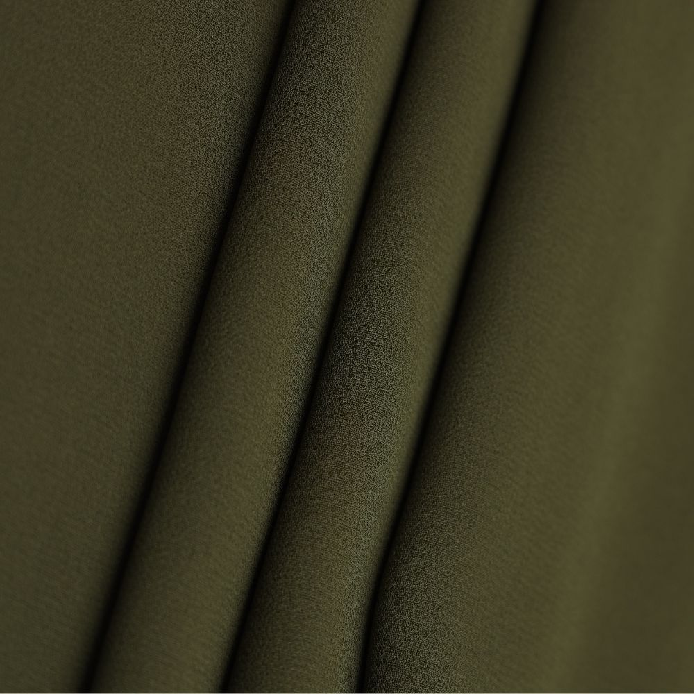 Plain Georgette - Olive