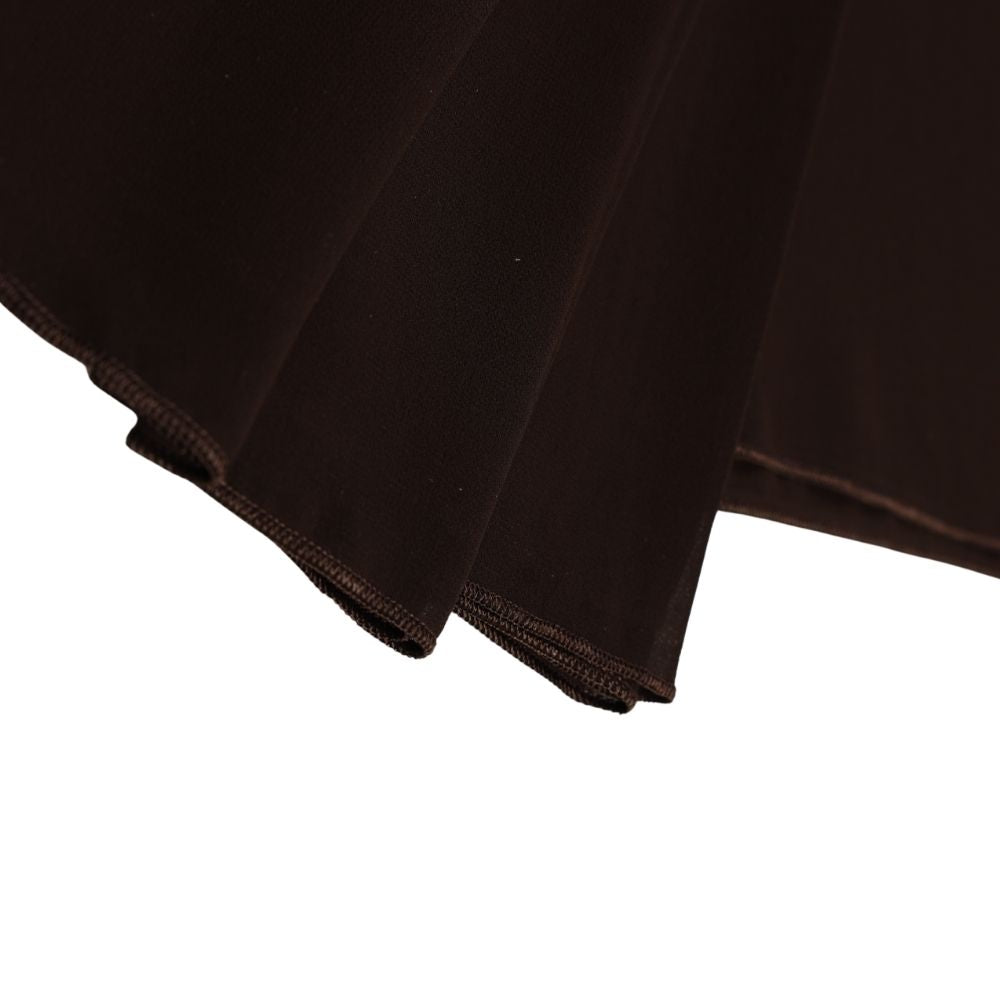 Plain Georgette - Cocoa