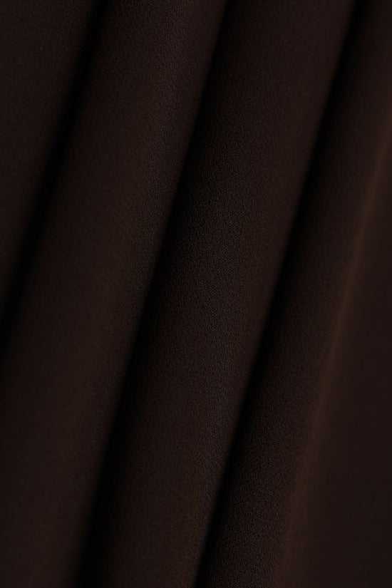 Plain Georgette - Cocoa