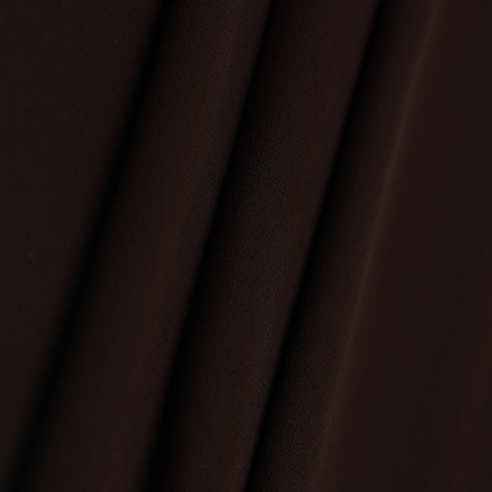 Plain Georgette - Cocoa