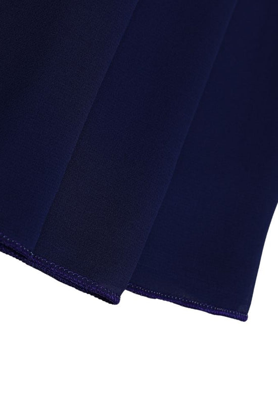 Plain Georgette - Sapphire