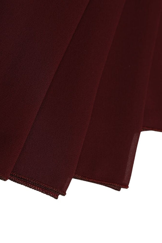 Plain Georgette - Plum