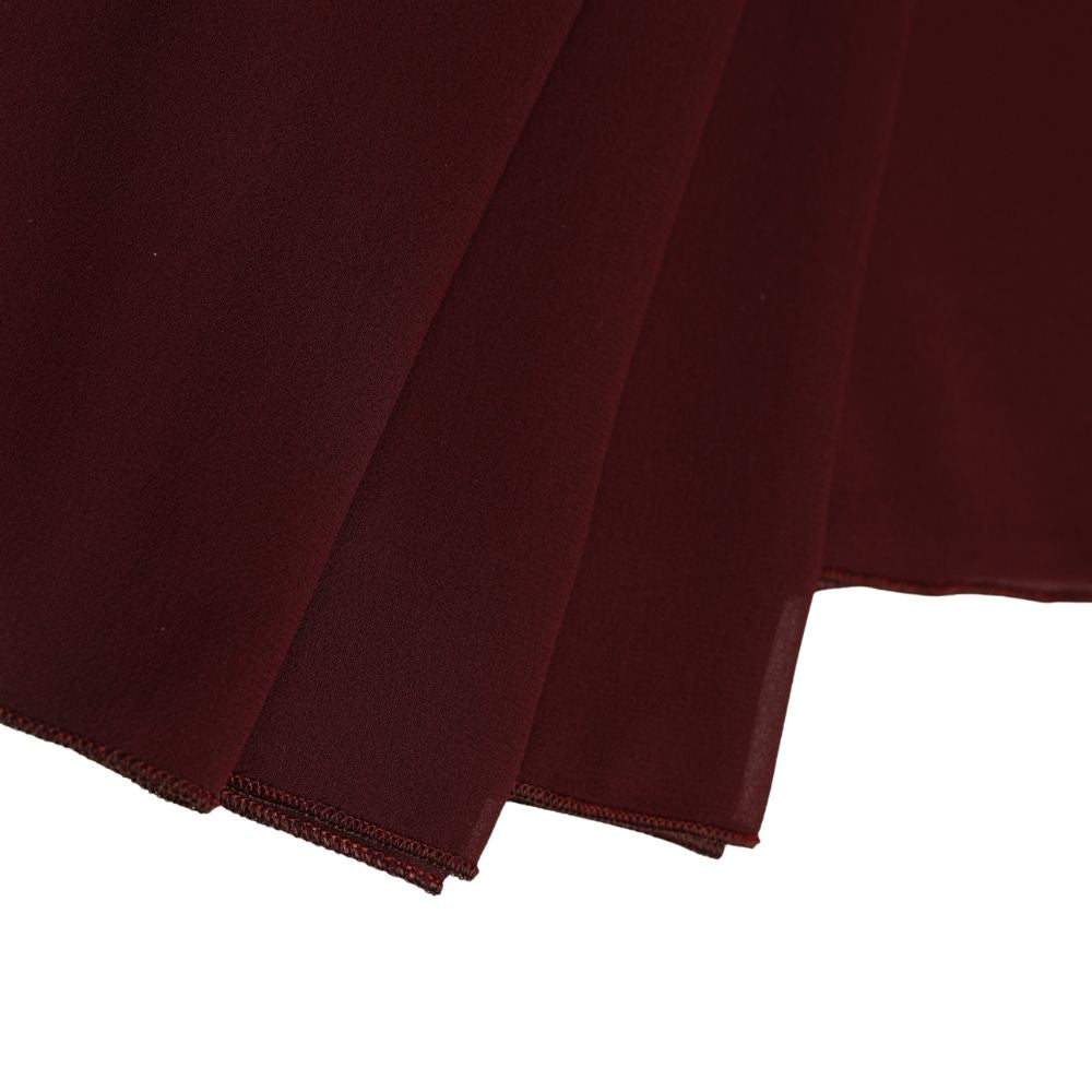 Plain Georgette - Plum