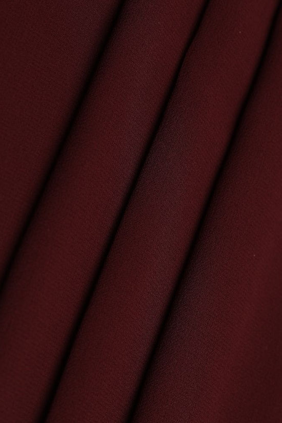Plain Georgette - Plum