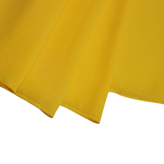 Plain Georgette - Yellow