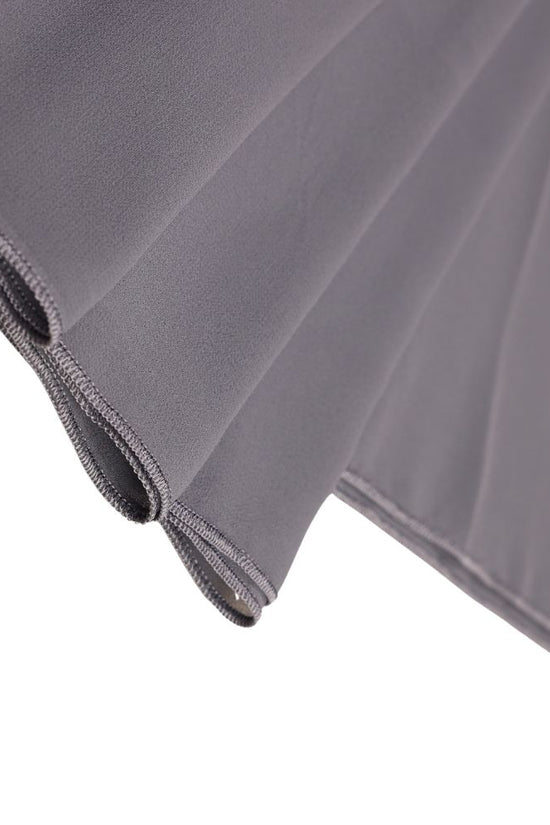 Plain Georgette - Ash