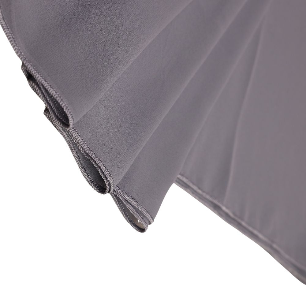 Plain Georgette - Ash