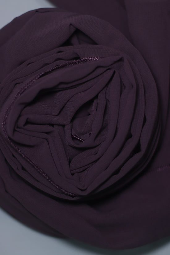 Smoky Mauve – Premium Georgette Hijab
