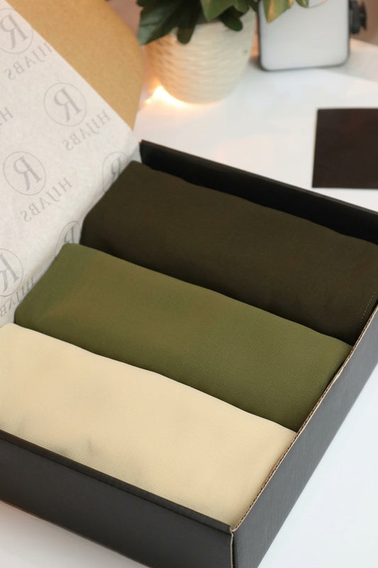 Fresh Vibes – Georgette Hijab Bundle