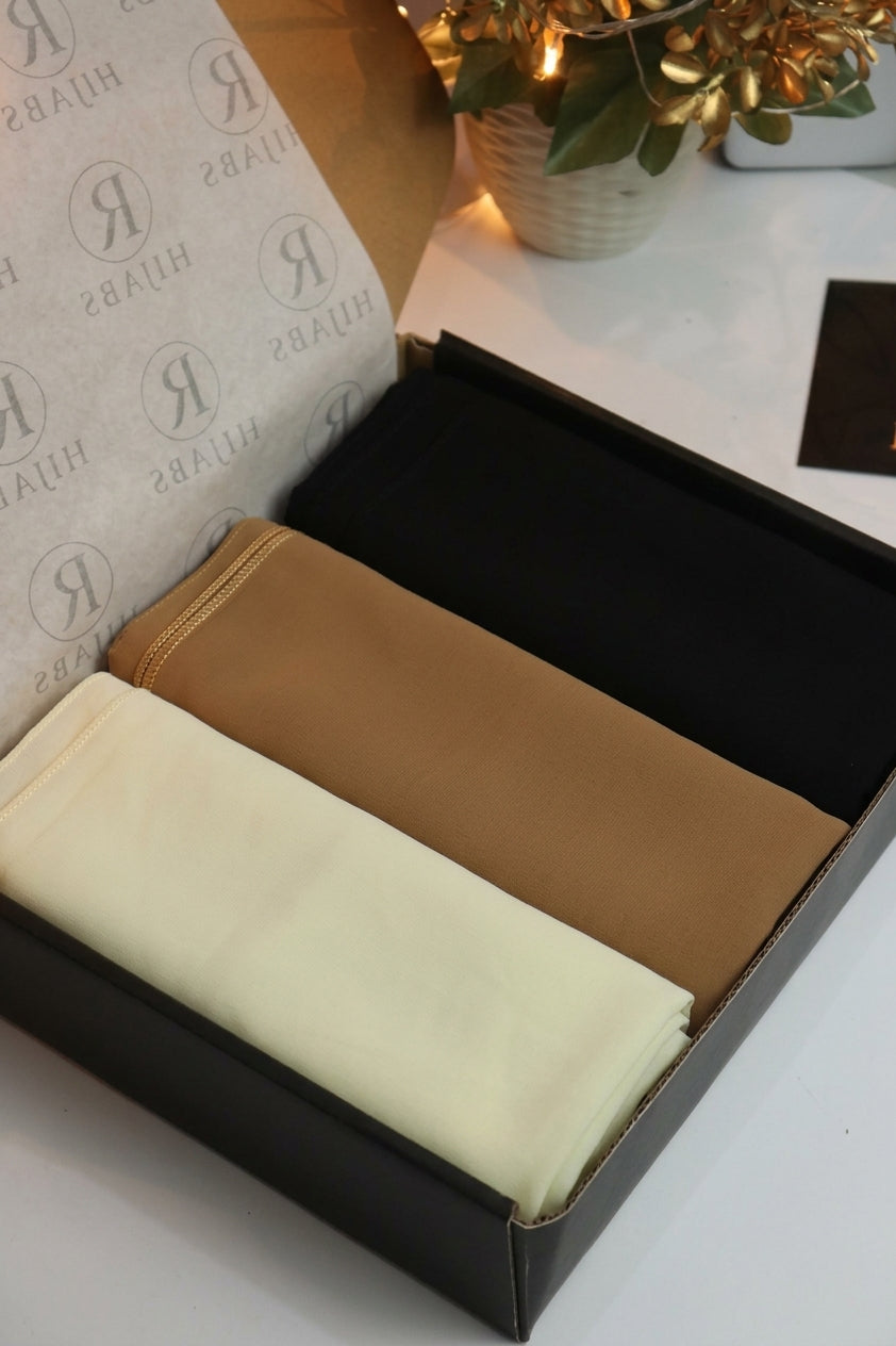 Everyday 3 – Georgette Hijab Bundle