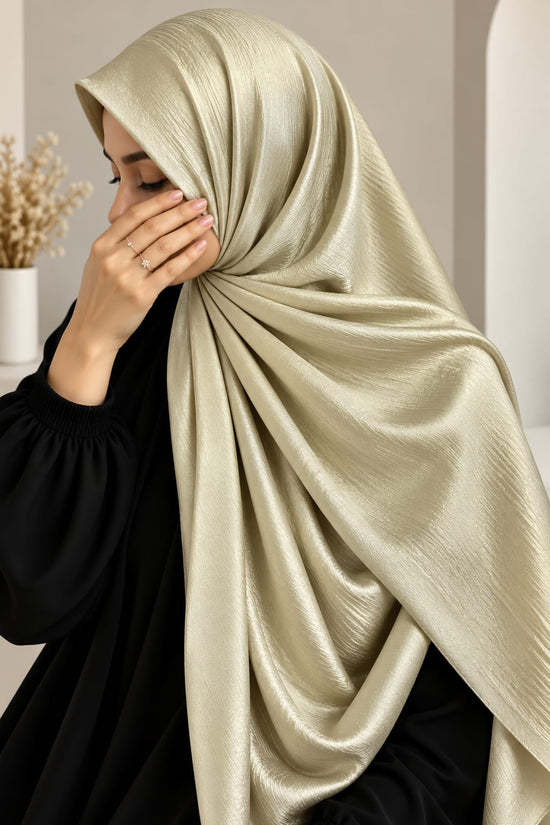 Butter Cream – Chiffon Silk Hijab