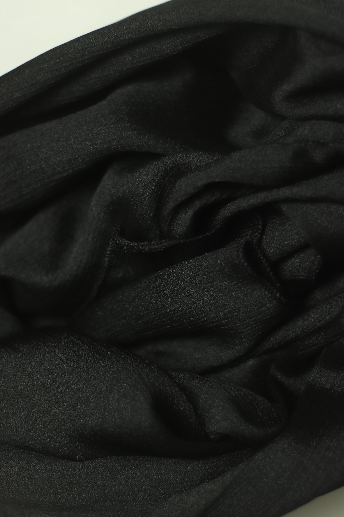 Black - Chiffon Silk Hijab