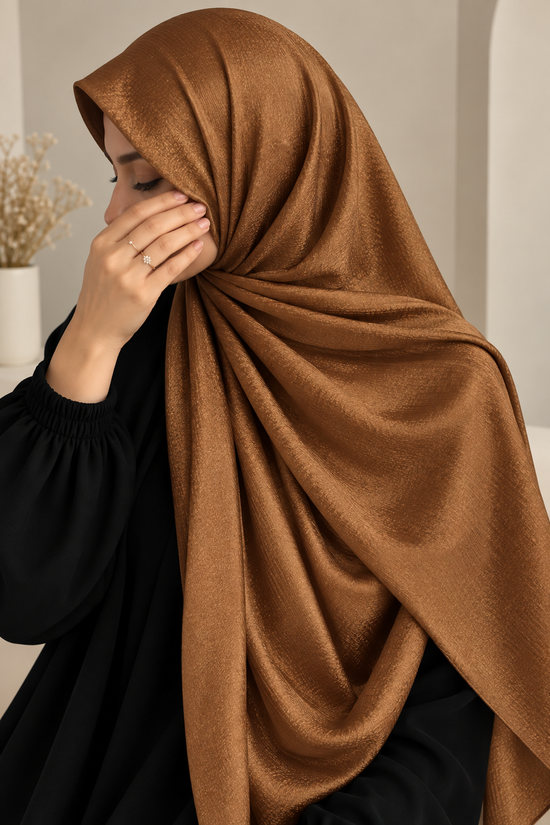 Caramel - Chiffon Silk Hijab