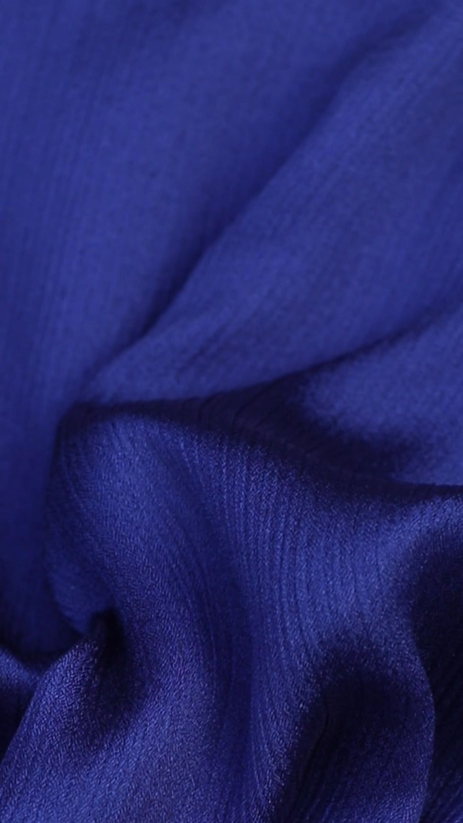 Royal Blue - Chiffon Silk Hijab