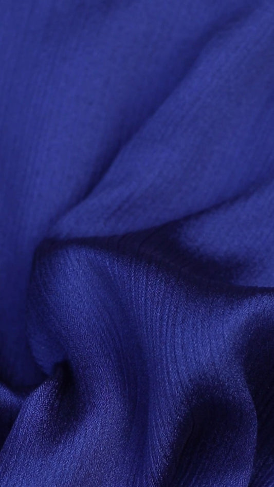 Royal Blue - Chiffon Silk Hijab